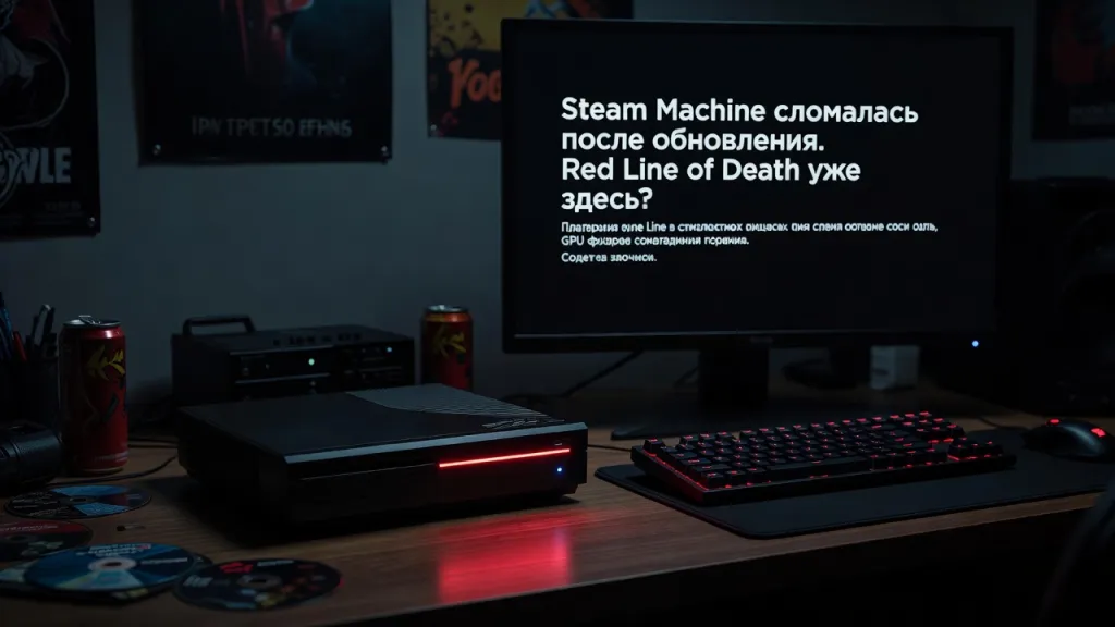 Steam Machine сломалась после обновления. Red Line of Death уже здесь?
